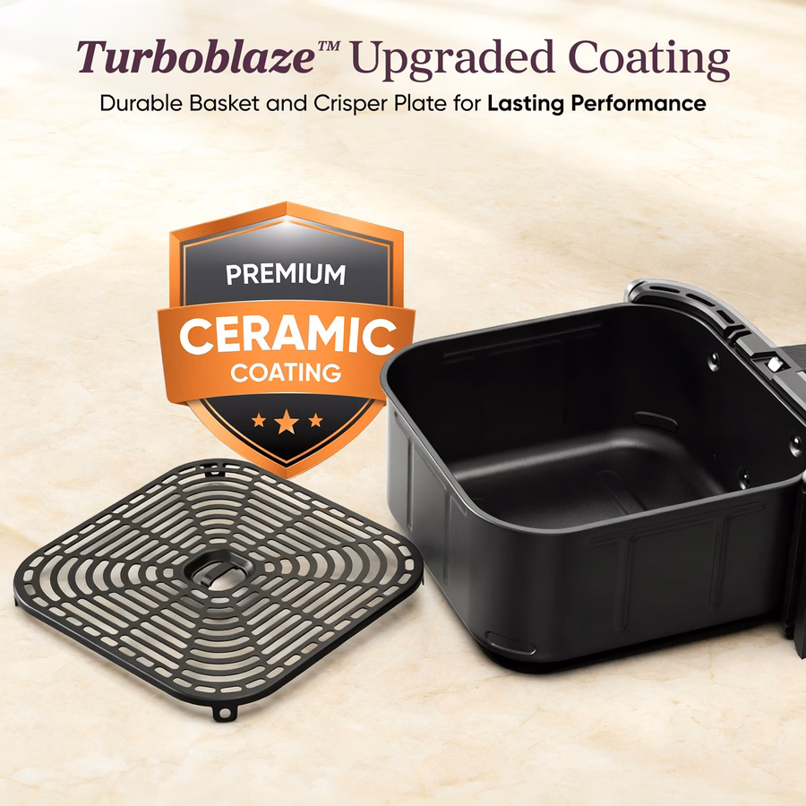 TurboBlaze™ 6,0-Quart zračni cvrtnik - svetlo siva