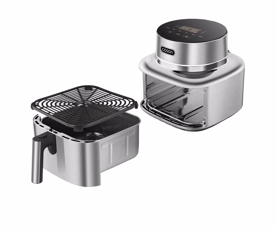 Pametni zračni cvrtnik Cosori Iconic™ – 6,5-kvart iz nerjavečega jekla
